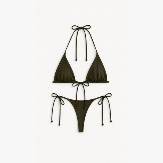 Triangle & Tanga Set – Jade