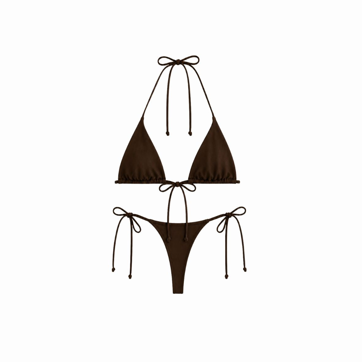 Ensemble Triangle & Tanga – Dark Cocoa