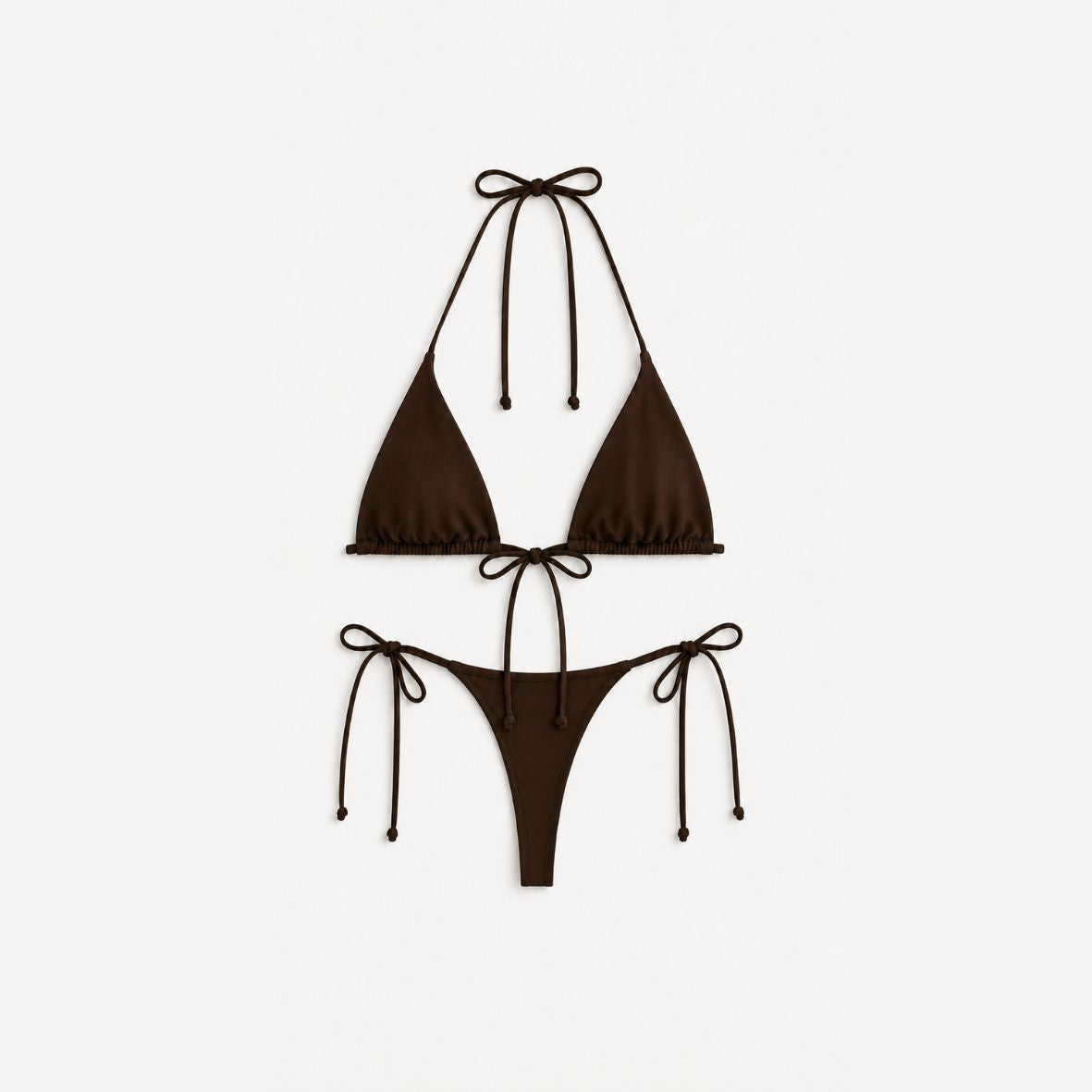 Ensemble Triangle & Tanga – Dark Cocoa